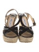 Jimmy Choo Jute Espadrilles