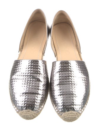 Jimmy Choo Leather D'Orsay Flats