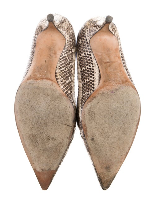 Jimmy Choo Snakeskin Animal Print Pumps