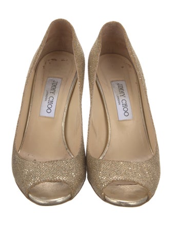 Jimmy Choo Glitter Pumps