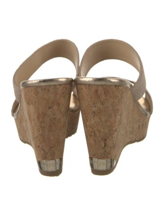 Jimmy Choo Leather Slides