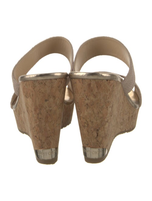 Jimmy Choo Leather Slides