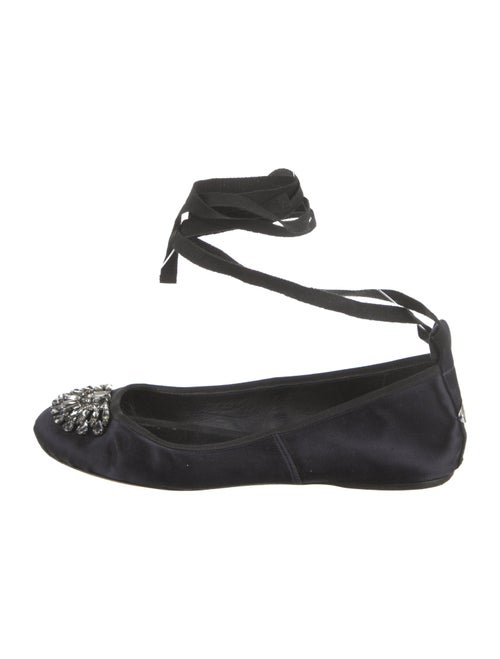 Jimmy Choo Satin Ballet Flats