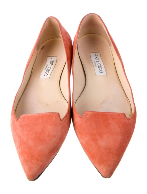 Jimmy Choo Suede Ballet Flats
