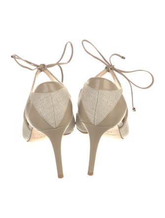 Jimmy Choo Canvas D'Orsay Pumps