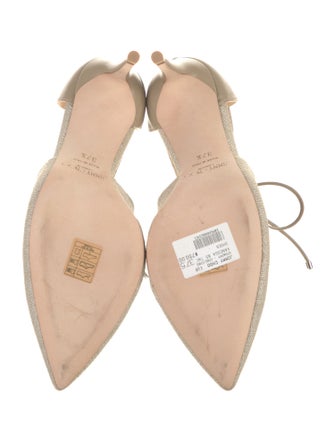 Jimmy Choo Canvas D'Orsay Pumps