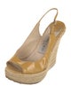 Jimmy Choo Patent Leather Slingback Sandals