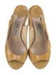Jimmy Choo Patent Leather Slingback Sandals