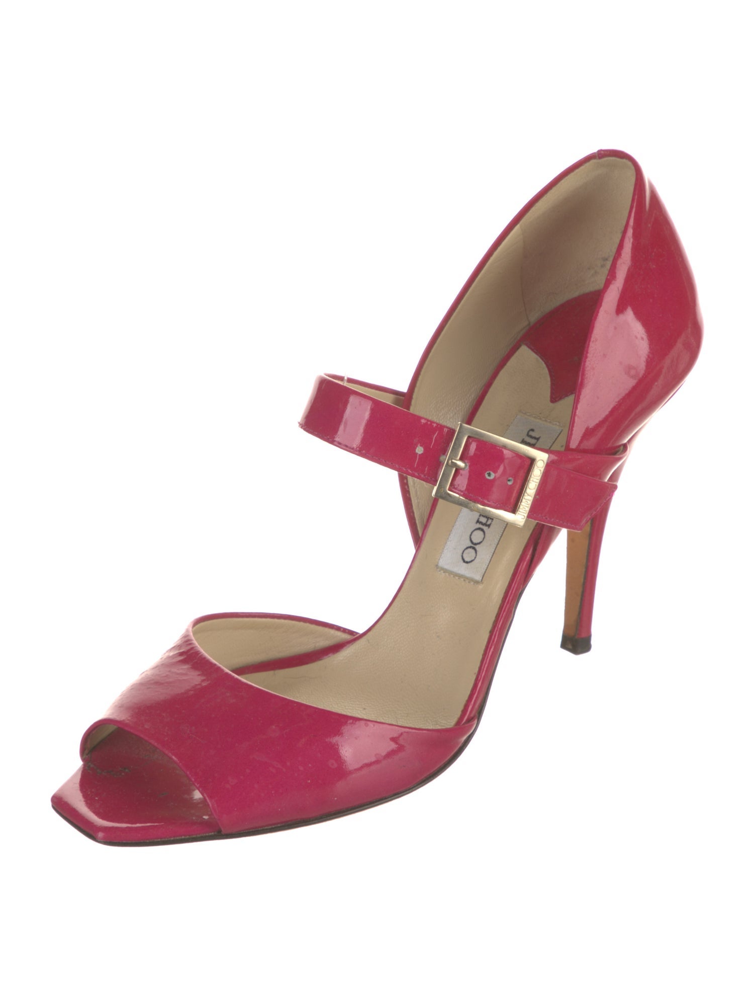 Jimmy Choo Patent Leather D'Orsay Pumps