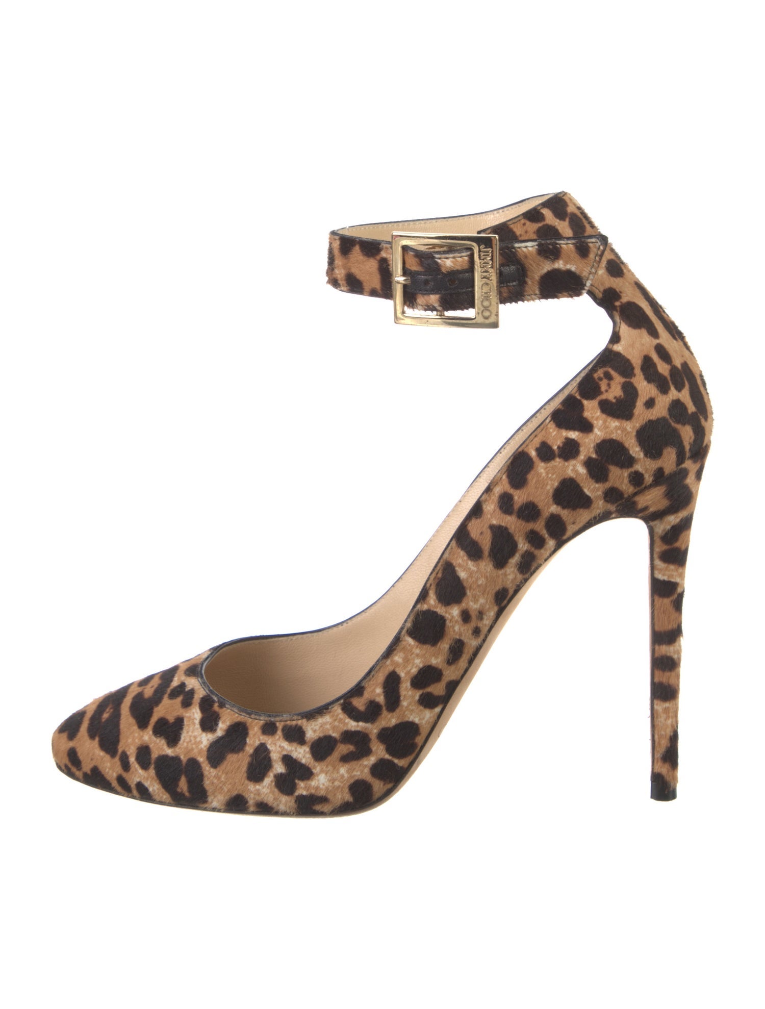 Jimmy Choo Calf Hair Animal Print Pumps