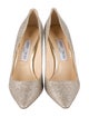 Jimmy Choo Jimmy Choo Romy 100 Glitter Pumps