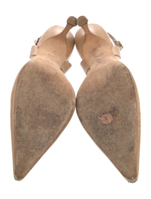 Jimmy Choo Leather Slingback Pumps