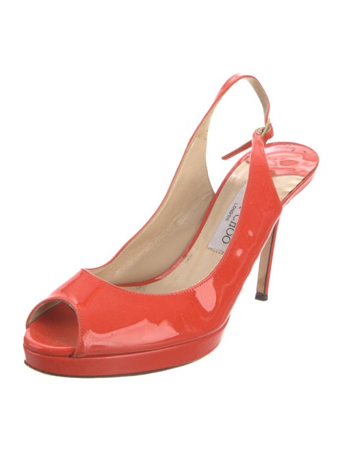 Jimmy Choo Patent Leather Slingback Pumps