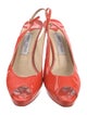 Jimmy Choo Patent Leather Slingback Pumps