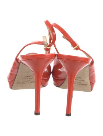 Jimmy Choo Patent Leather Slingback Pumps
