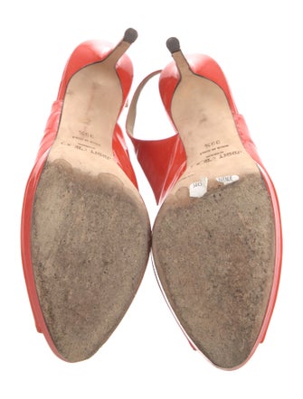 Jimmy Choo Patent Leather Slingback Pumps