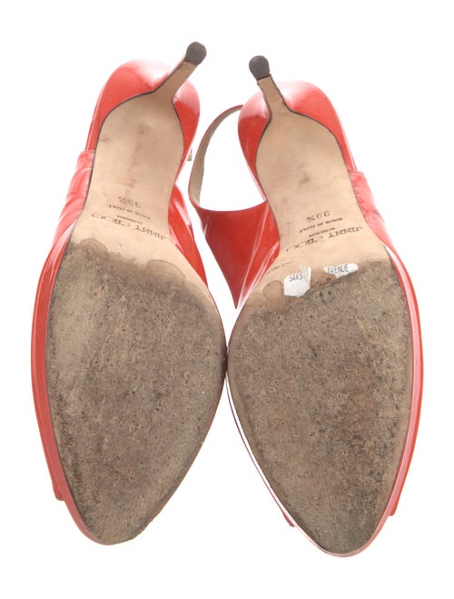 Jimmy Choo Patent Leather Slingback Pumps