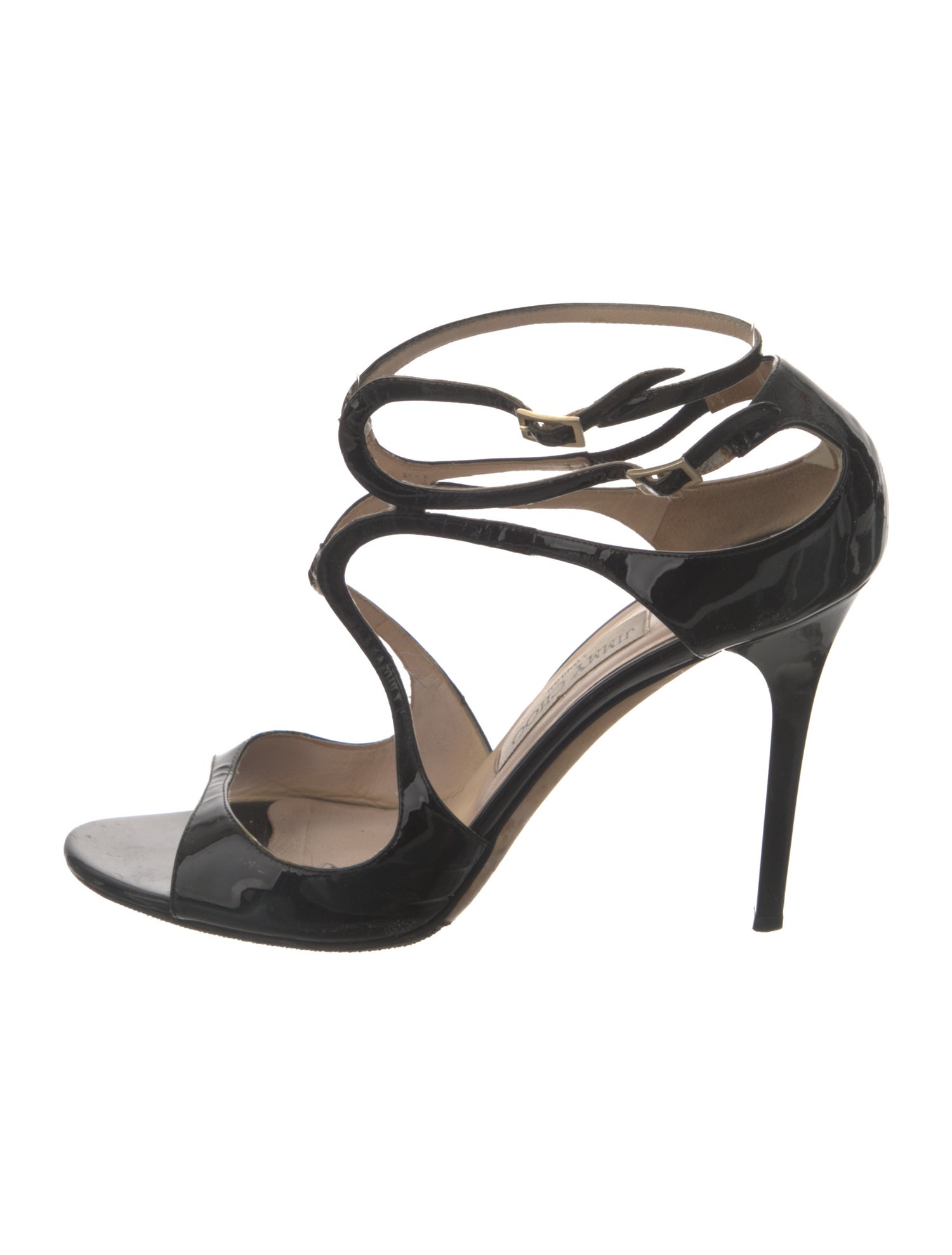Jimmy Choo Patent Leather Sandals