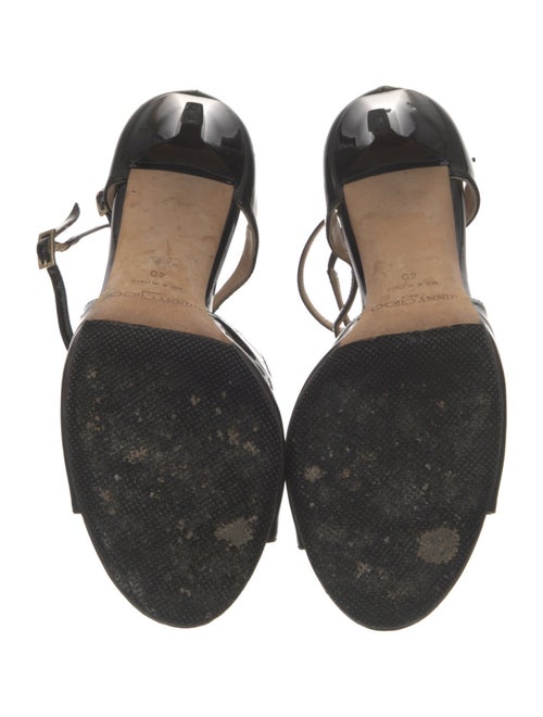 Jimmy Choo Patent Leather Sandals