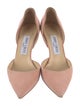 Jimmy Choo Suede D'Orsay Pumps