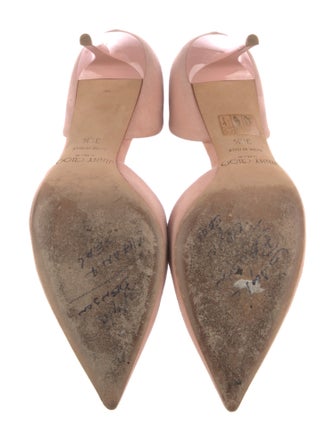 Jimmy Choo Suede D'Orsay Pumps