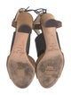 Jimmy Choo Suede T-Strap Sandals