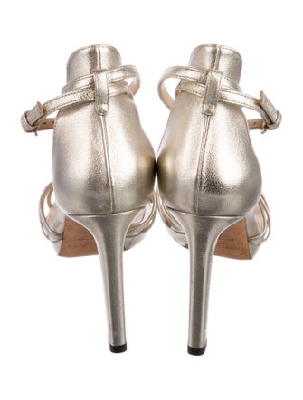 Jimmy Choo Patent Leather Slingback Sandals