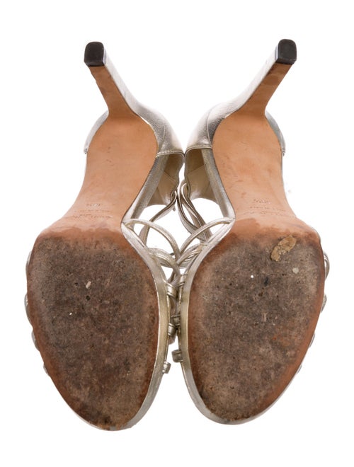 Jimmy Choo Patent Leather Slingback Sandals