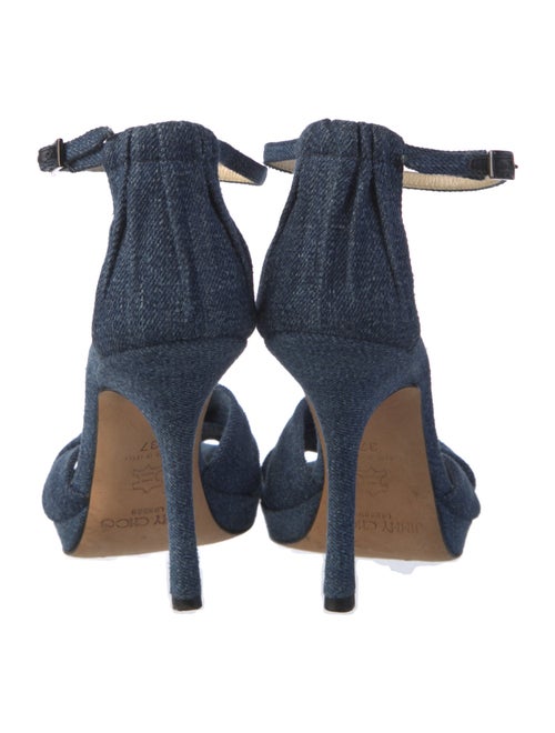 Jimmy Choo Denim Sandals
