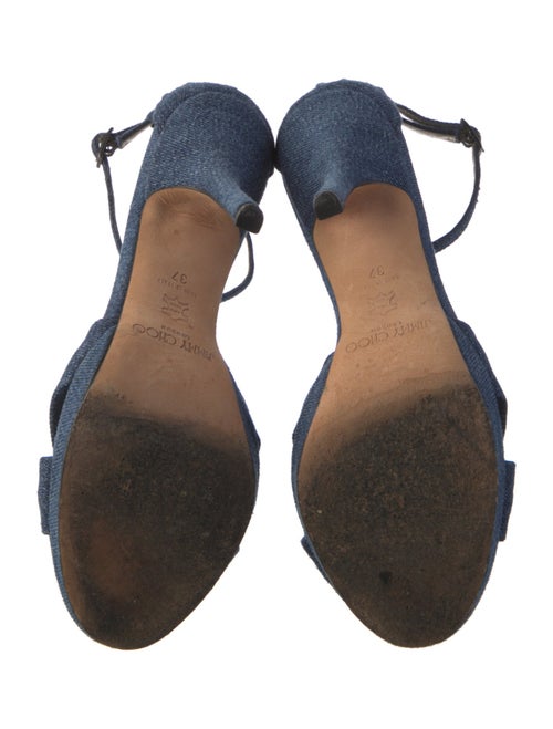 Jimmy Choo Denim Sandals
