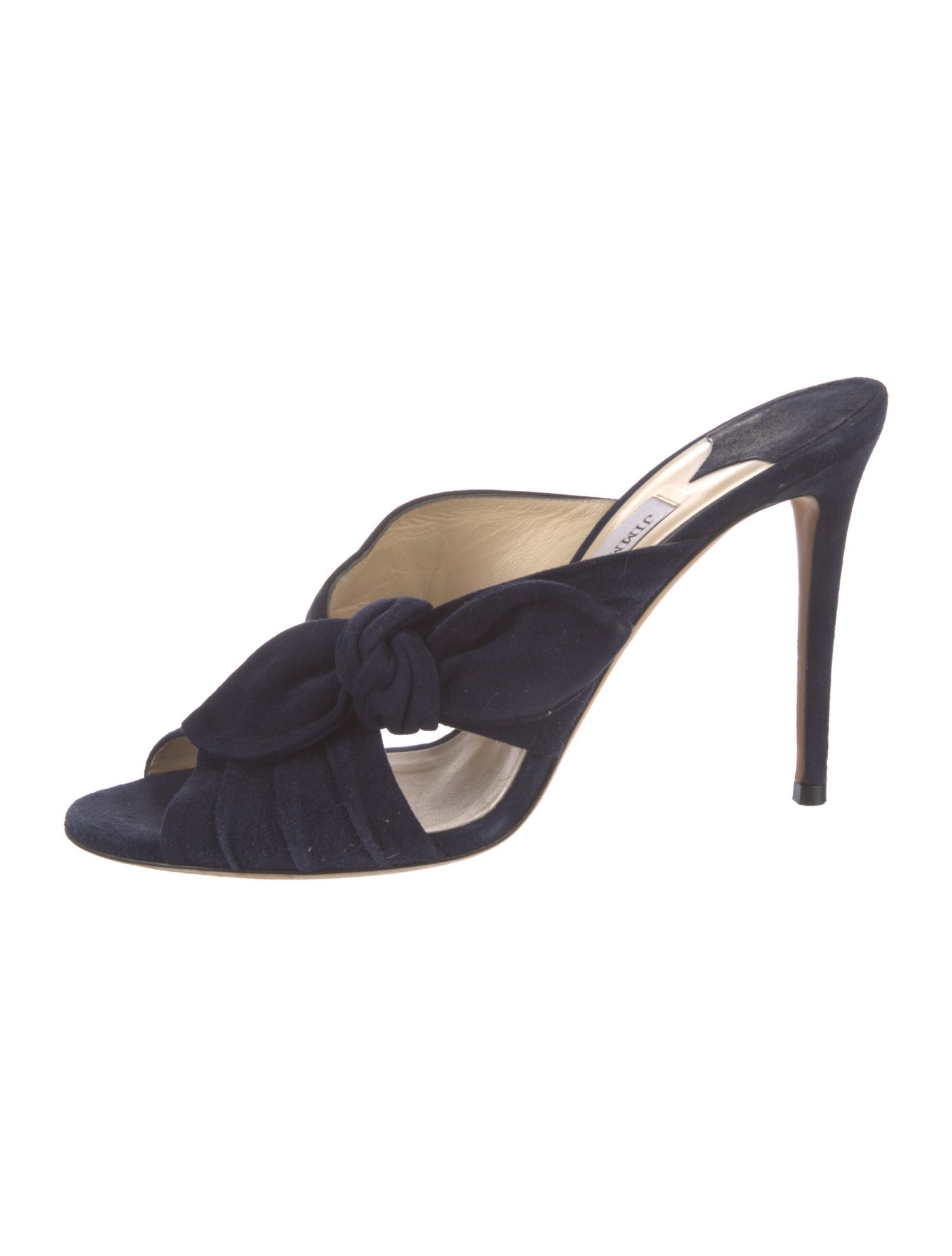 Jimmy Choo Suede Slides