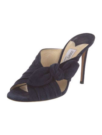 Jimmy Choo Suede Slides