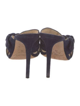 Jimmy Choo Suede Slides