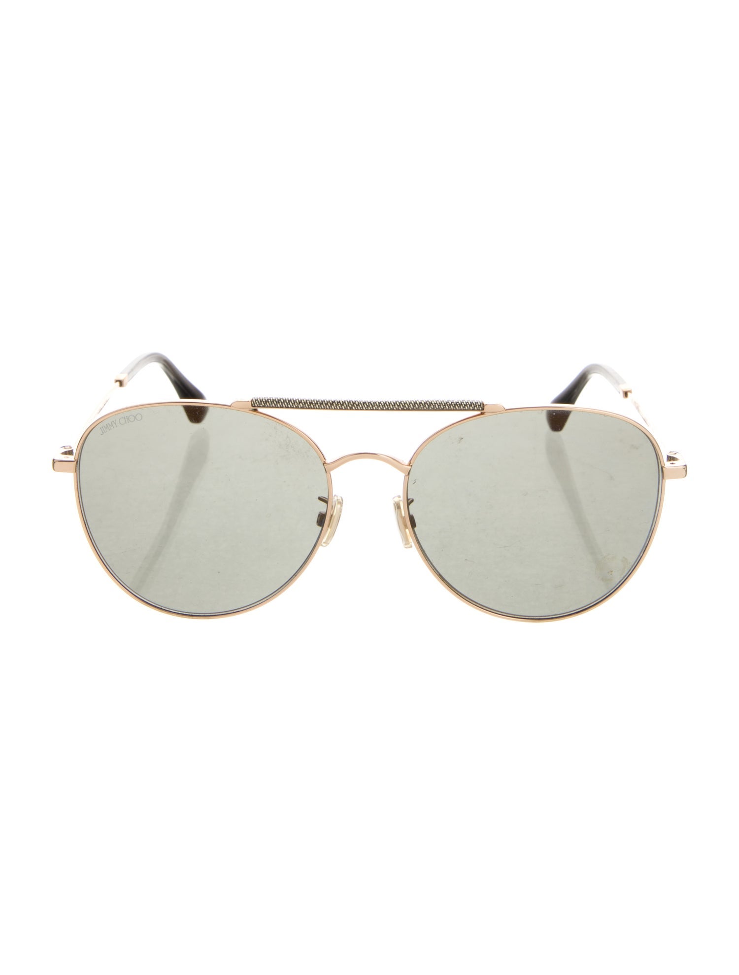 Jimmy Choo Abbie Aviator Sunglasses