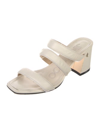 Jimmy Choo Jimmy Choo Auna Leather Slides