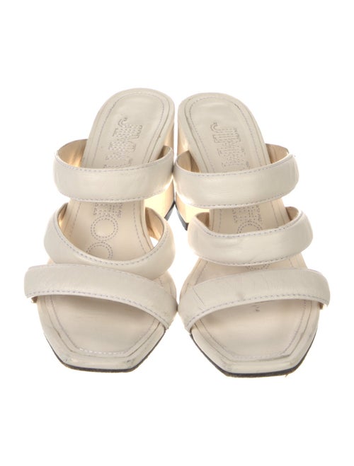 Jimmy Choo Jimmy Choo Auna Leather Slides