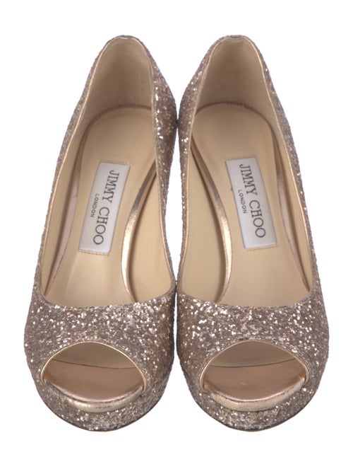 Jimmy Choo Glitter Pumps