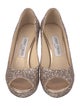Jimmy Choo Glitter Pumps