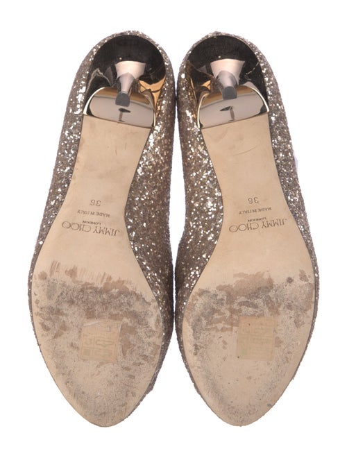 Jimmy Choo Glitter Pumps