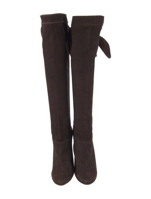 Jimmy Choo Suede Lace-Up Boots