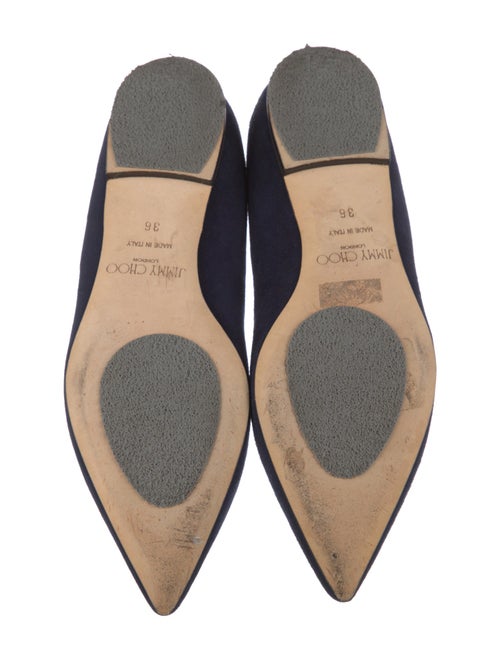 Jimmy Choo Suede Flats