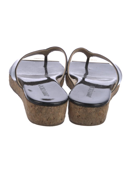 Jimmy Choo Leather Flip Flops