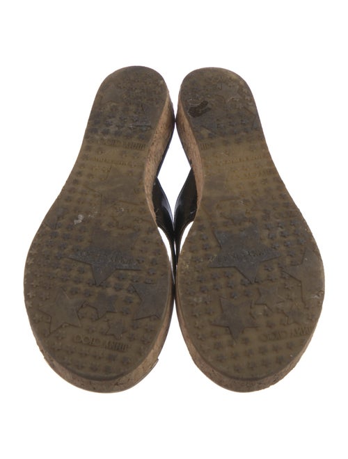 Jimmy Choo Leather Flip Flops