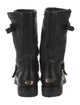 Jimmy Choo Leather Moto Boots