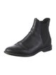 Jimmy Choo Leather Studded Accents Chelsea Boots