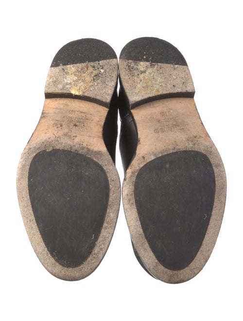 Jimmy Choo Leather Studded Accents Chelsea Boots