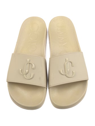 Jimmy Choo Rubber Slides