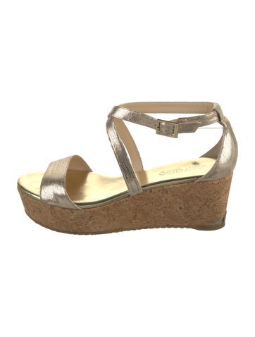 Jimmy Choo Sandals Leather Espadrilles 11.5