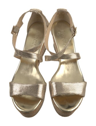 Jimmy Choo Leather Espadrilles