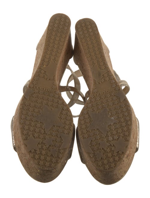 Jimmy Choo Leather Espadrilles